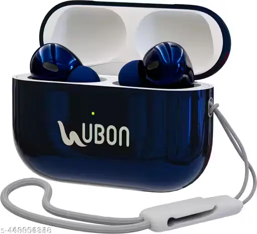 Ubon BT-160 True Wireless Earbuds Upto 26H Playtime, Noise Isolation Touch Operations Bluetooth Headset Black