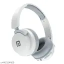 Portronics Muffs M2 Bluetooth Headphones Over ear with Upto 40 Hrs Playtime, 40mm Dynamic Drivers, AUX 3.5mm, Powerful Bass,Type C Charging Port, Foldable Design(White)