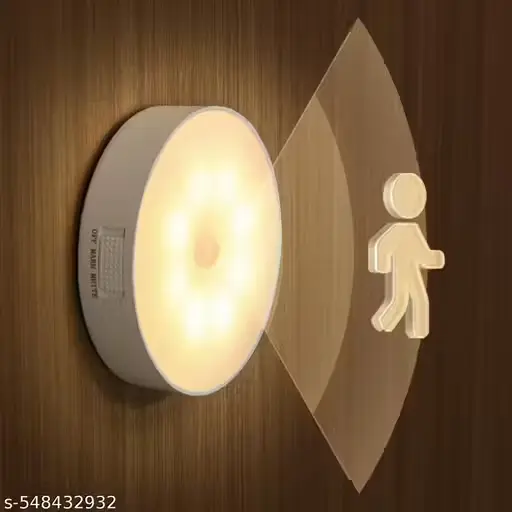 VIAXANA Motion Sensor Light for Home with USB Charging Wireless Self Adhesive LED Body Induction Lamp Sensor Light for Wardrobe Lights Sensor Night Light for Cupboard Stair